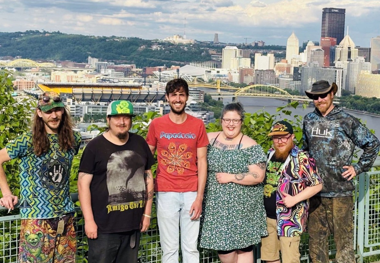 Band outdoor photo session